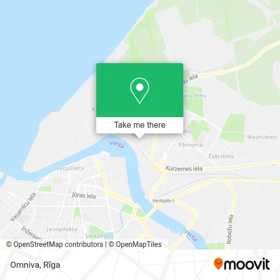 Omniva map