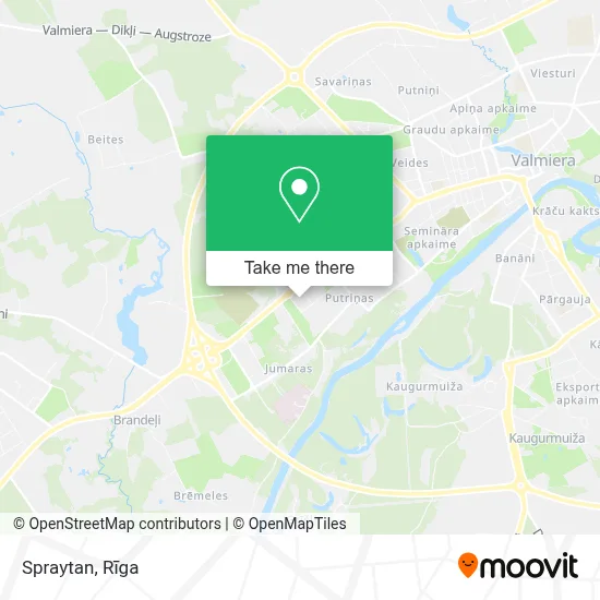 Spraytan map