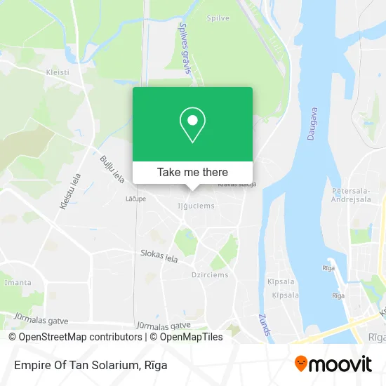 Empire Of Tan Solarium map
