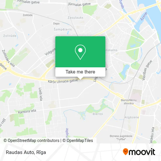 Raudas Auto map