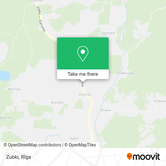 Zubki map