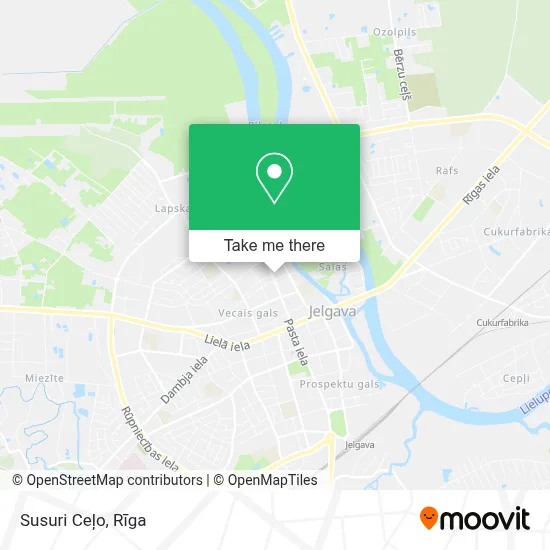 Susuri Ceļo map