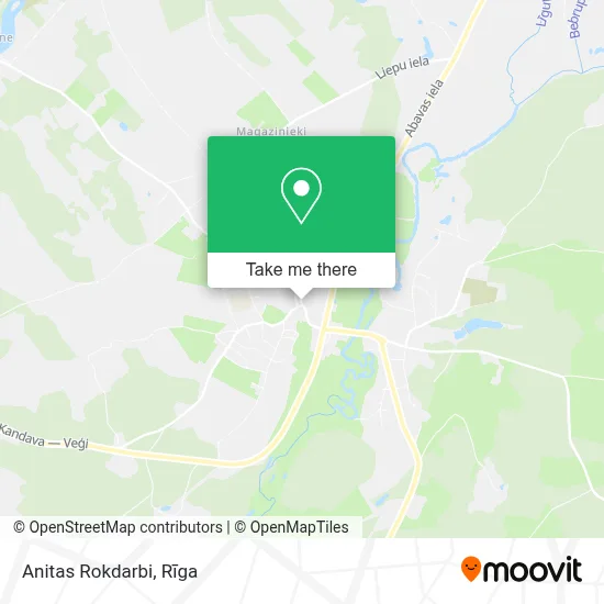 Anitas Rokdarbi map