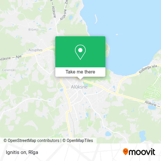 Ignitis on map