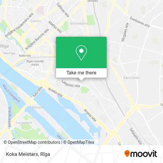 Koka Meistars map