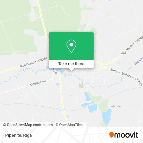 Pipenite map