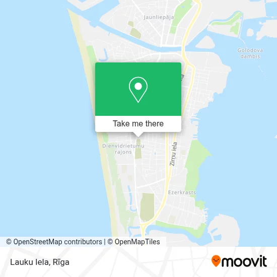 Lauku Iela map