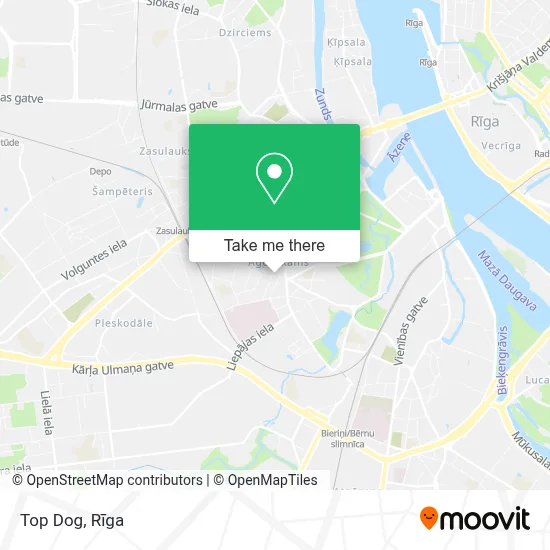 Top Dog map
