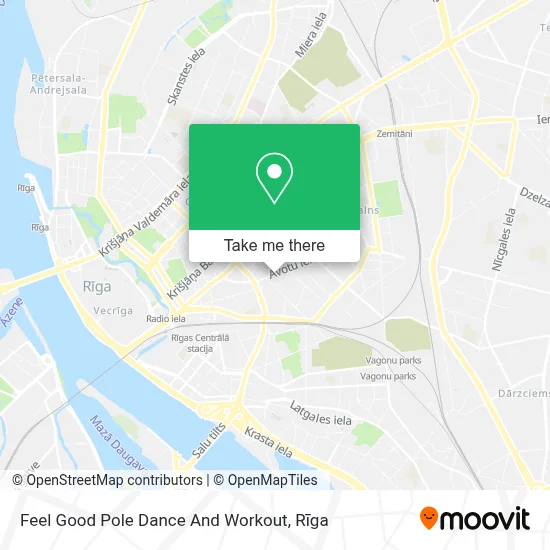 Feel Good Pole Dance And Workout map