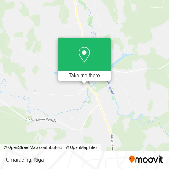 Umaracing map