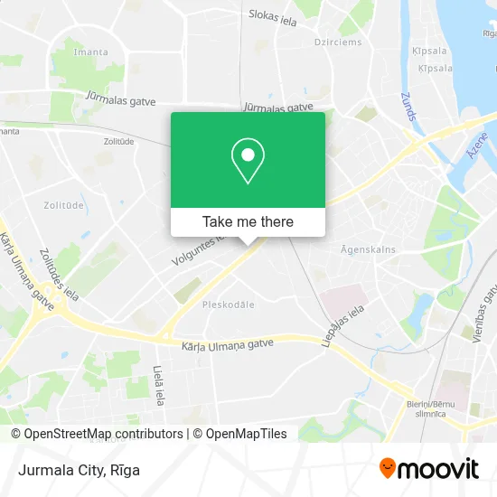 Jurmala City map