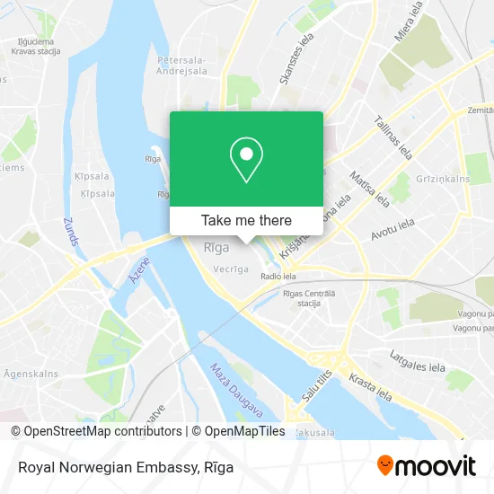Kgl. Norsk Ambassade map