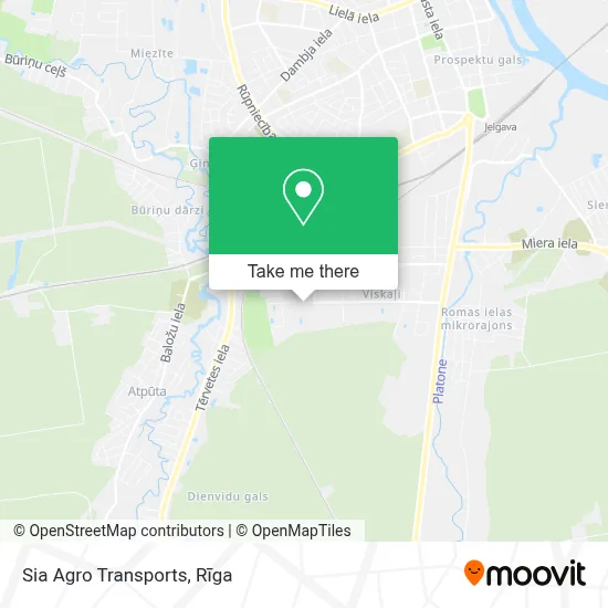 Sia Agro Transports map