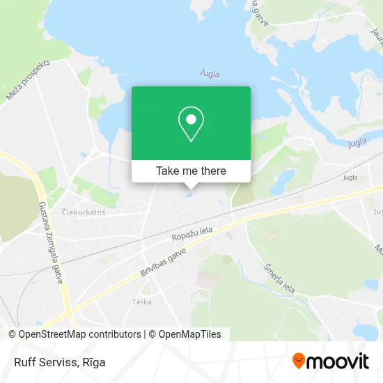 Ruff Serviss map