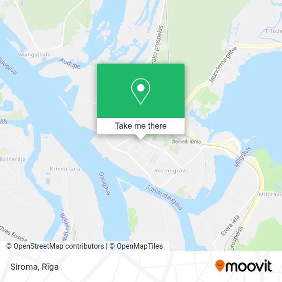 Siroma map