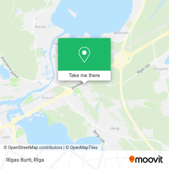 Rīgas Burti map
