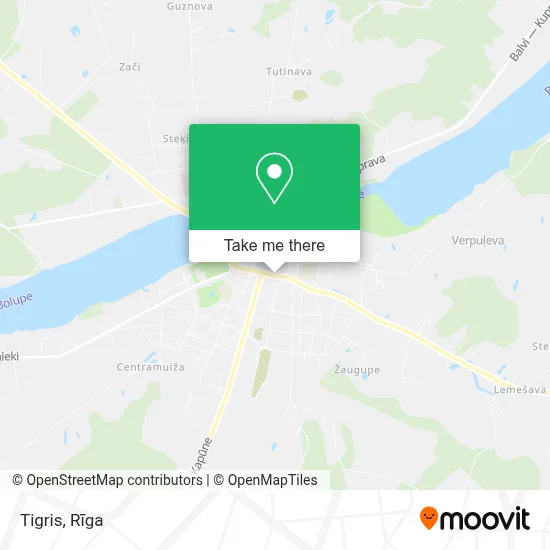 Tigris map