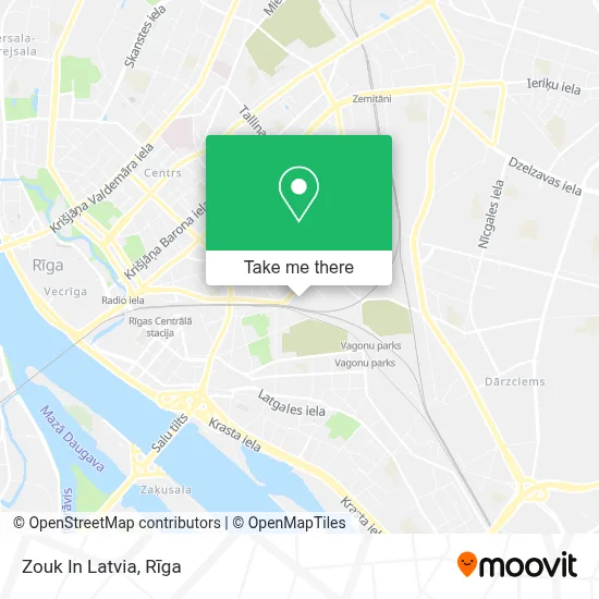 Zouk In Latvia map