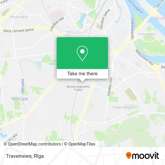 Travelnews map