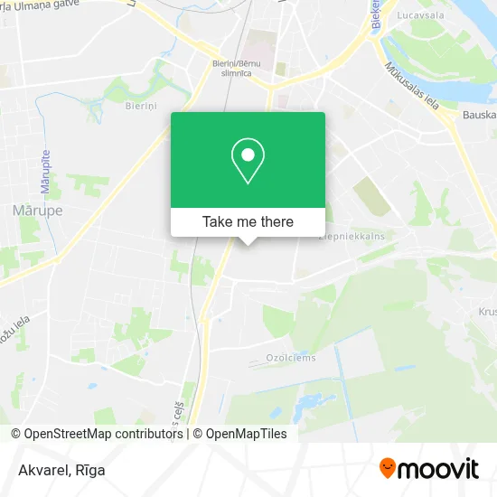 Akvarel map