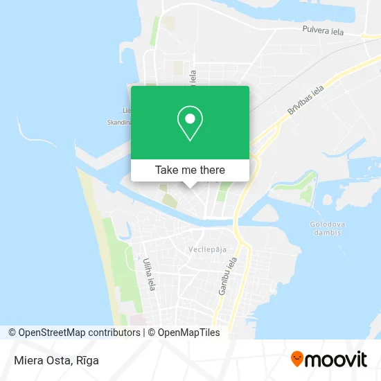 Miera Osta map
