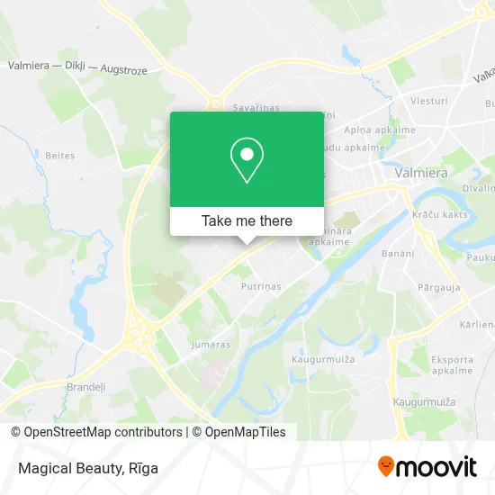 Magical Beauty map