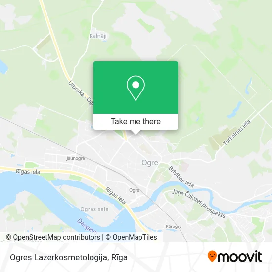 Ogres Lazerkosmetologija map