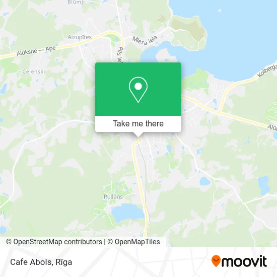 Cafe Abols map