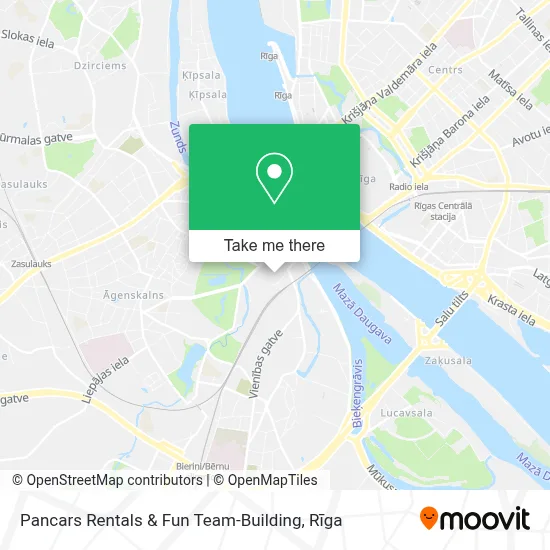 Pancars Rentals & Fun Team-Building map