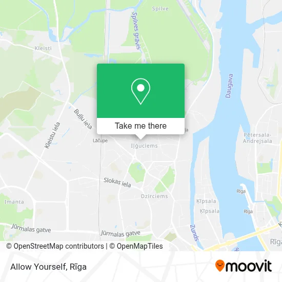 Allow Yourself map