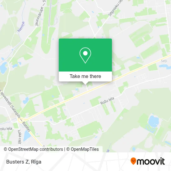 Busters Z map