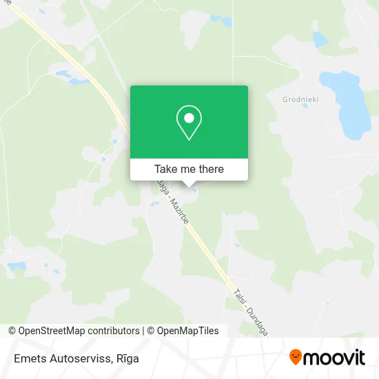 Emets Autoserviss map