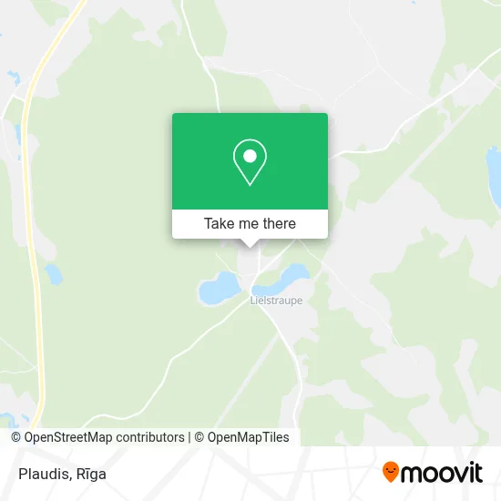 Plaudis map