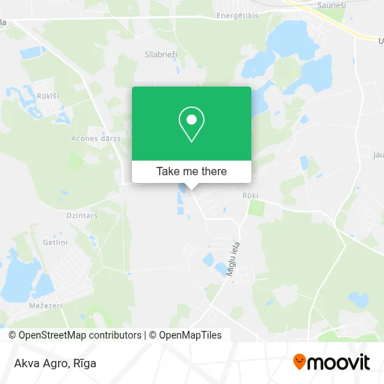Akva Agro map