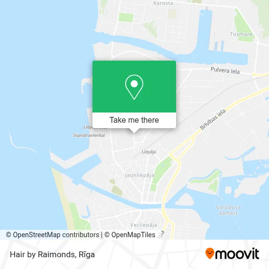 Hair by Raimonds map