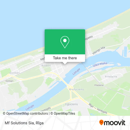 Mf Solutions Sia map