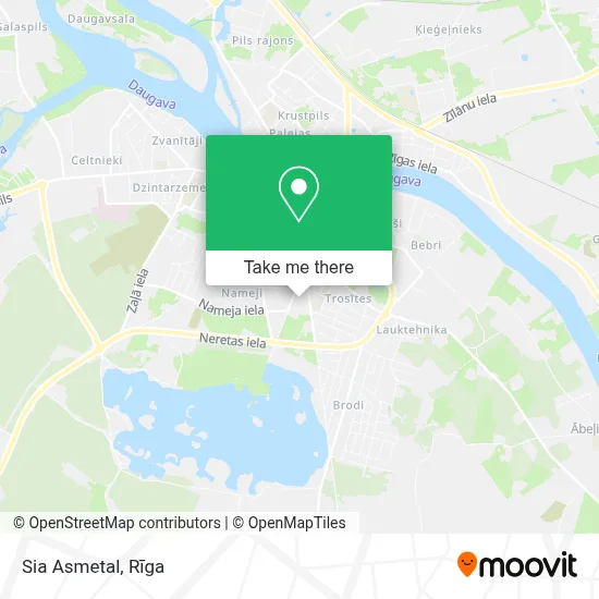 Sia Asmetal map