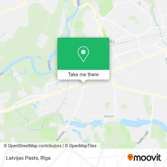 Latvijas Pasts map