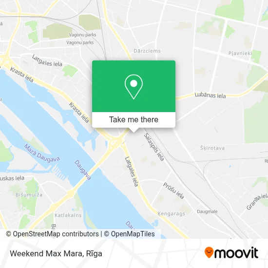Weekend Max Mara map
