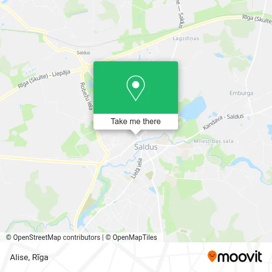 Alise map