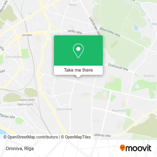 Omniva map