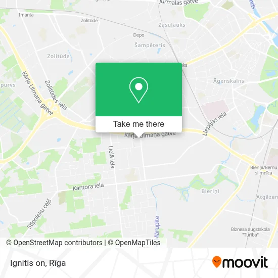 Ignitis on map