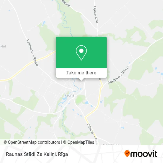 Raunas Stādi Zs Kaliņi map