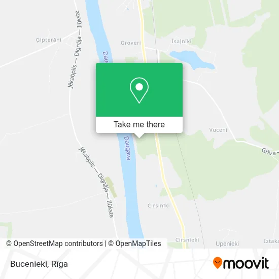 Bucenieki map