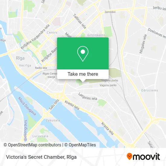 Victoria's Secret Chamber map