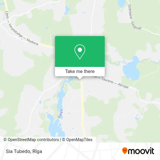 Sia Tubedo map