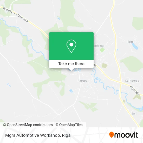 Mgrs Automotive Workshop map