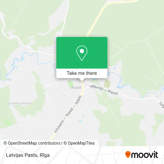 Latvijas Pasts map
