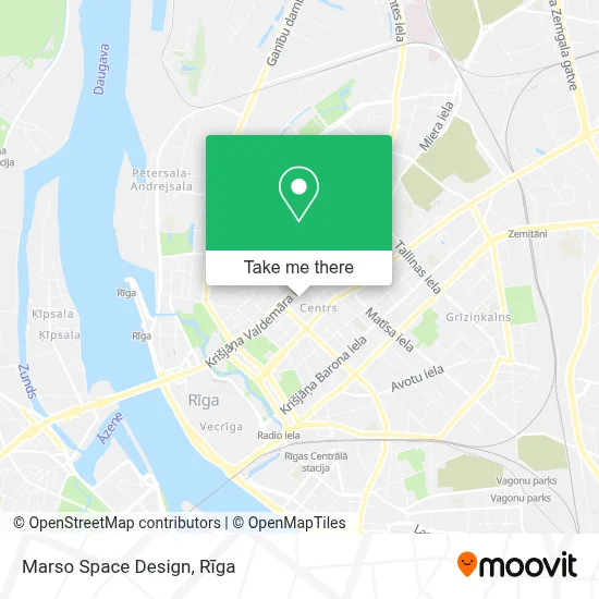 Marso Space Design map