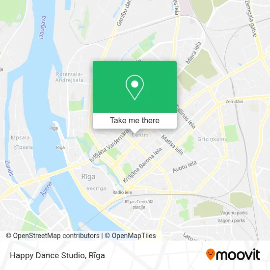 Happy Dance Studio map